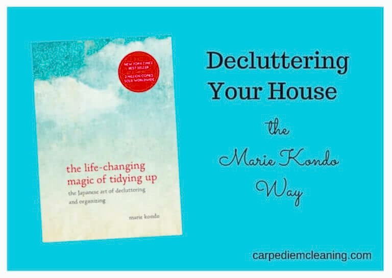 Marie Kondo book Declutter House